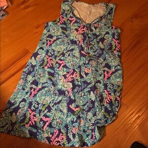 Lilly Pulitzer Pastel Floral Dress